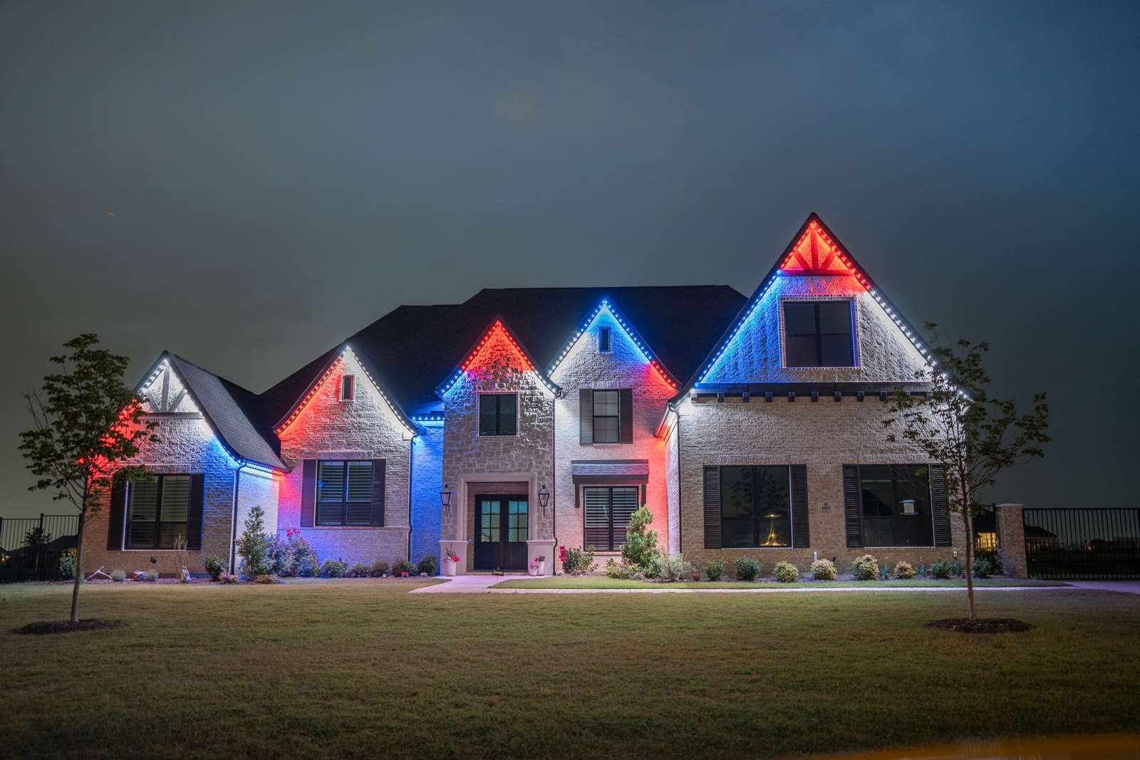 The same home re-lit: Americana